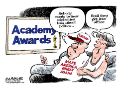 AWARD SHOW POLITICAL TALK by Jimmy Margulies