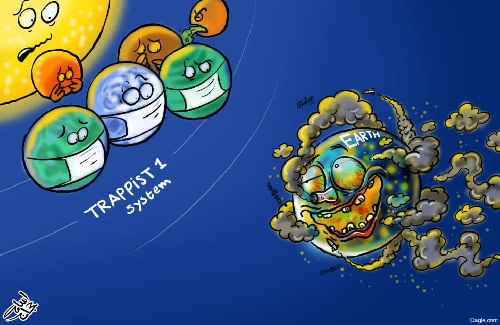 TRAPPIST 1 meet earth