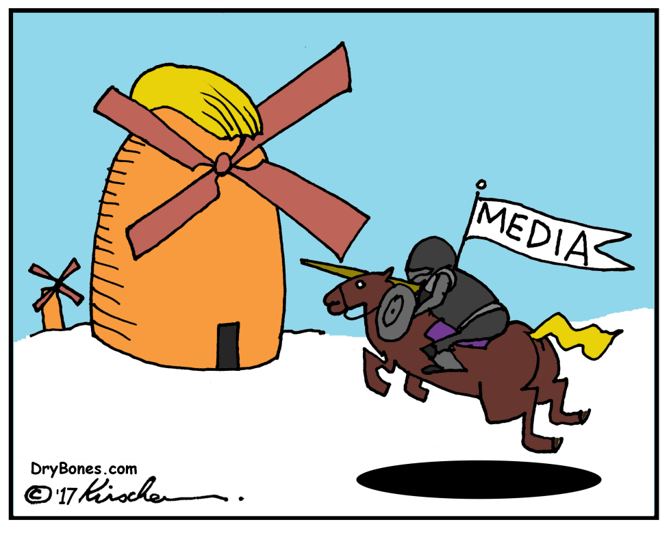 Media Attacks Trump Windmill