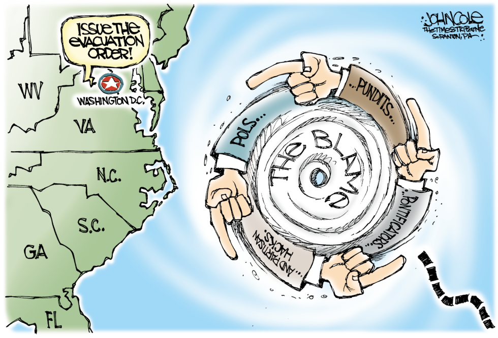 Hurricane Blame