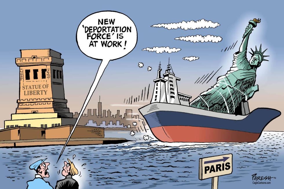 Deporting Lady Liberty