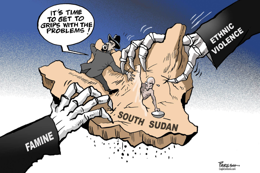 South Sudan grips