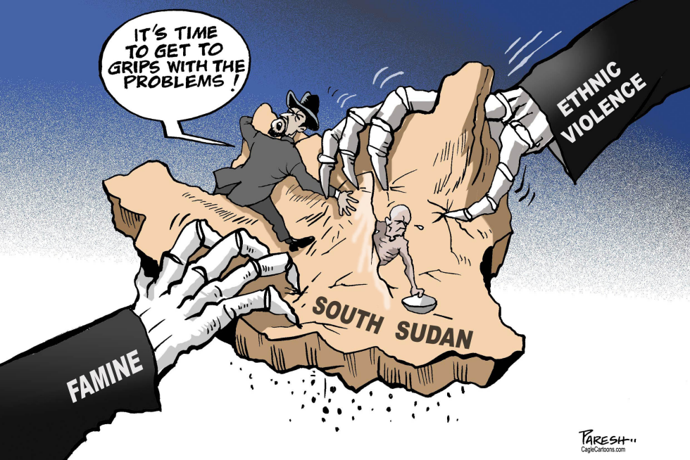  SOUTH SUDAN GRIPS by Paresh Nath