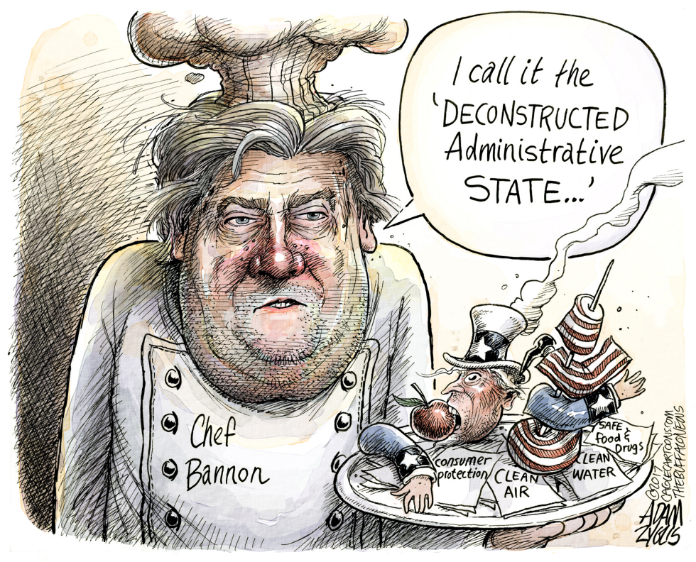  CHEF BANNON by Adam Zyglis