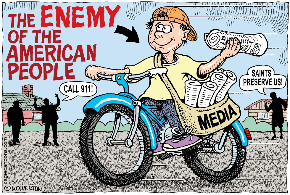  ENEMY OF THE AMERICAN PEOPLE by Wolverton