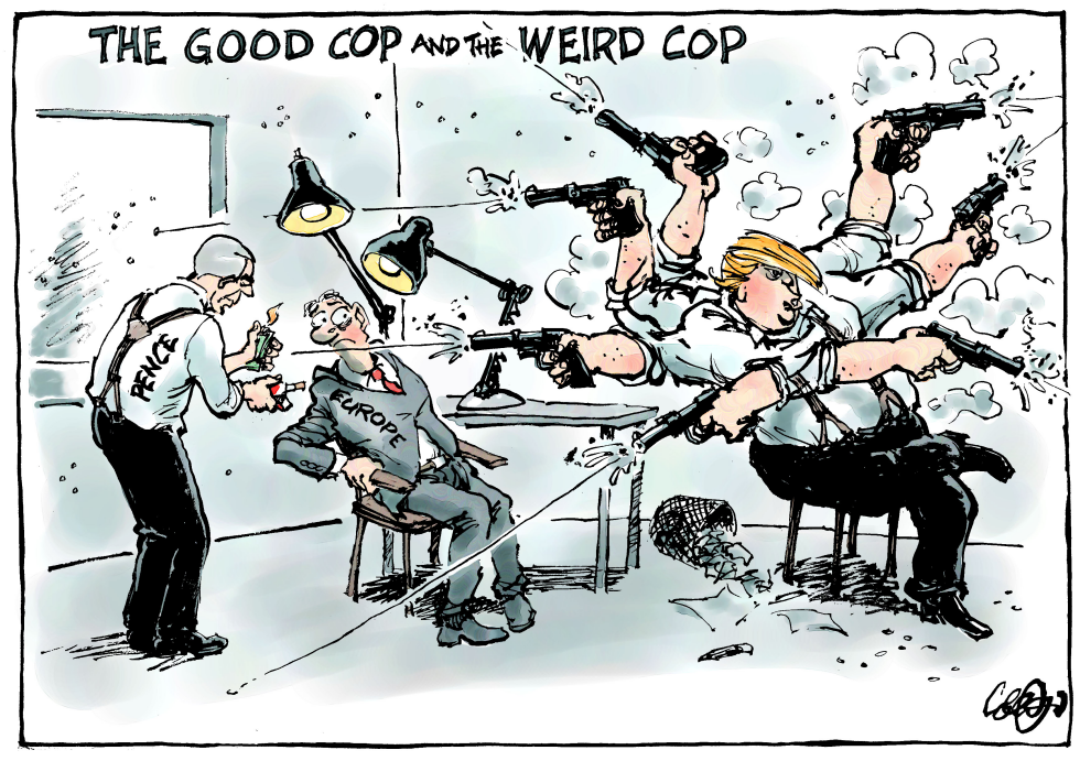 weird cop