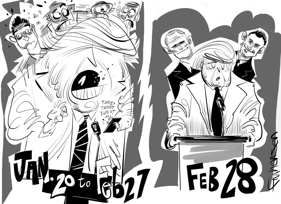 Dr Jekyll and Mr Trump