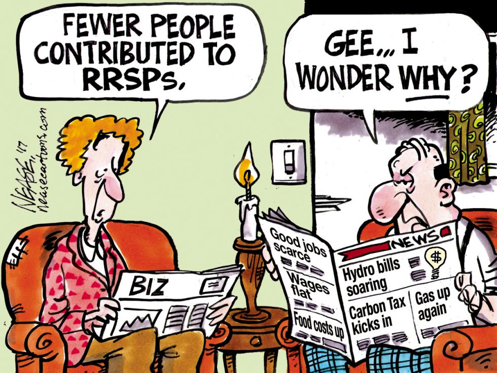 RRSPs Down