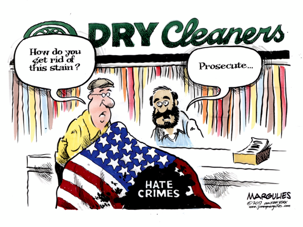 Hate crimes color