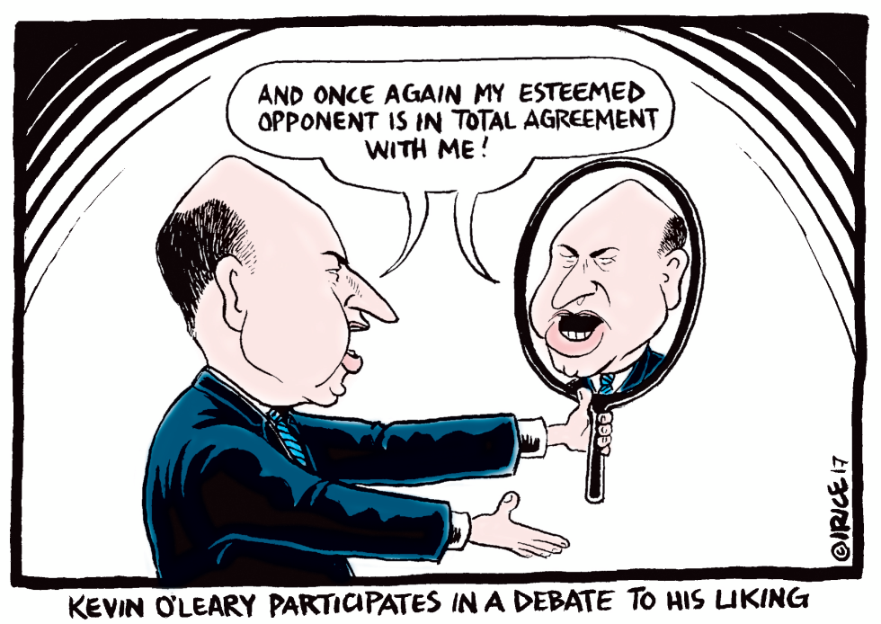 Kevin OLeary In A Debate To His Liking
