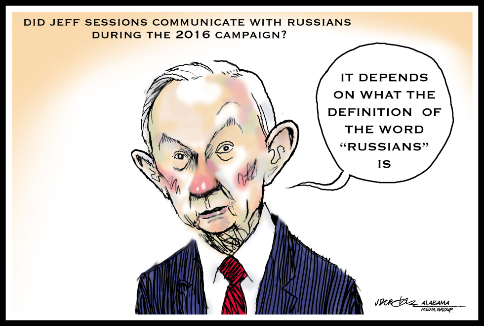 JEFF SESSIONSRUSSIA by J.D. Crowe