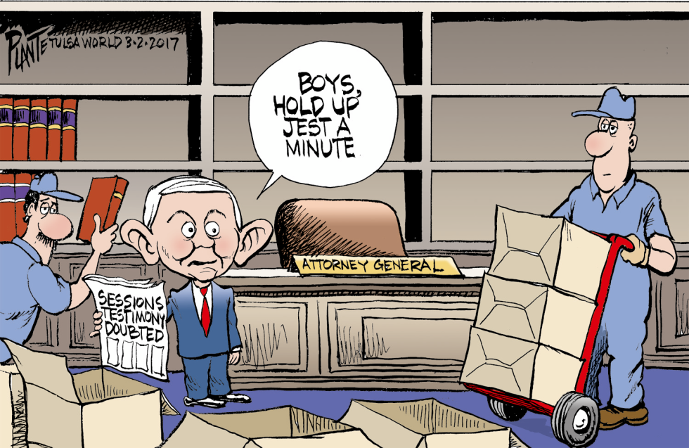 Doubts Surface Over Sessions Testimony as Boxes Signal Possible Exit