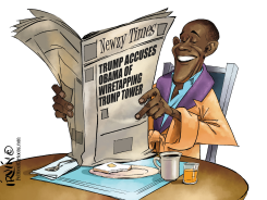 OBAMA WIRETAPS TRUMP by Trevor Irvin
