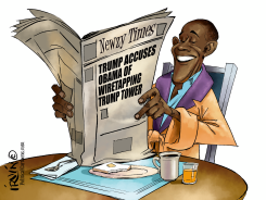 OBAMA WIRETAPS TRUMP by Trevor Irvin