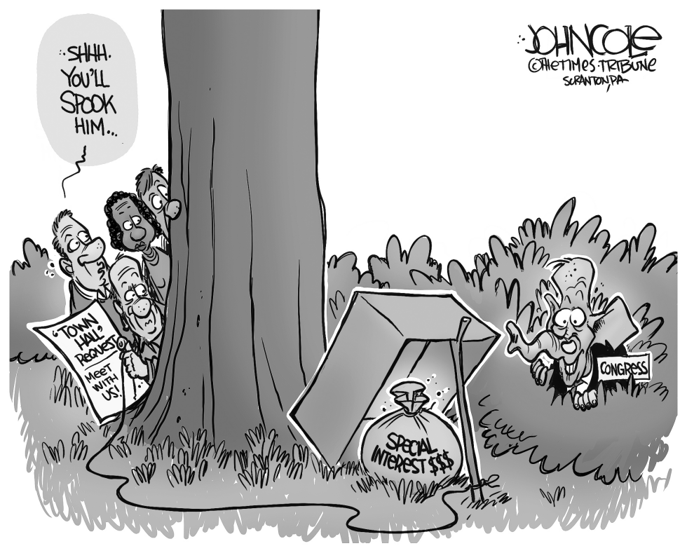 Congress trap BW