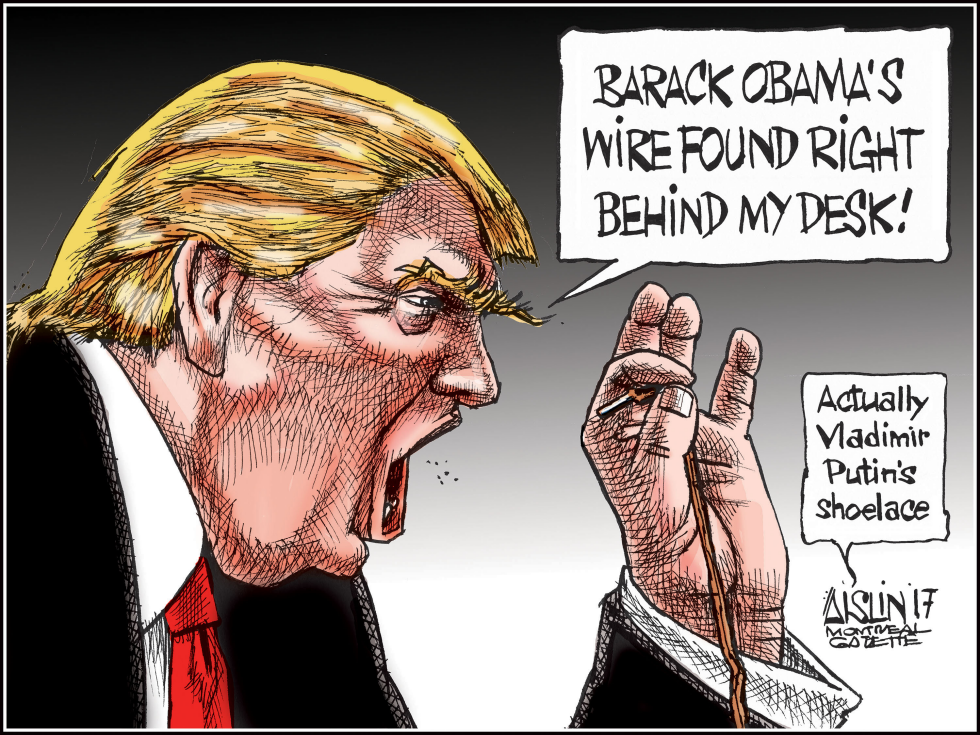 Trump bugged