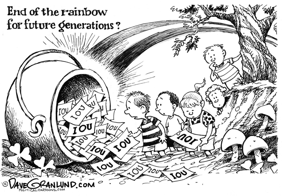 End of rainbow IOUs