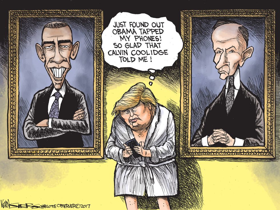 Trumps Tapped Phone