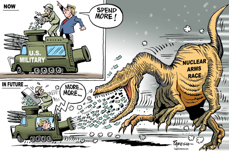arms race dinosaur
