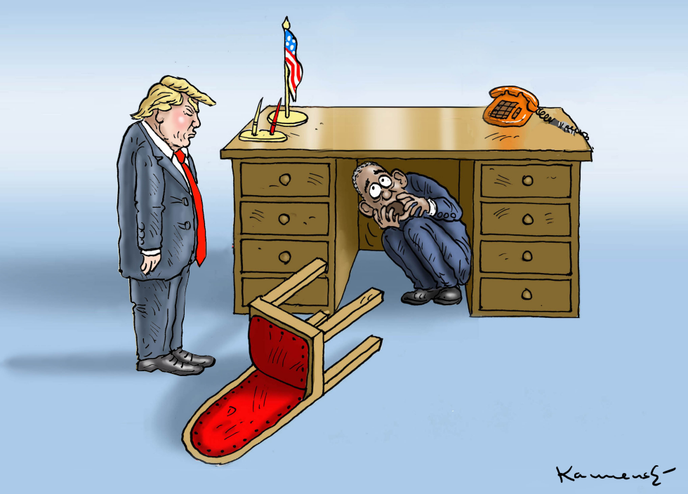 Obama Sniffs