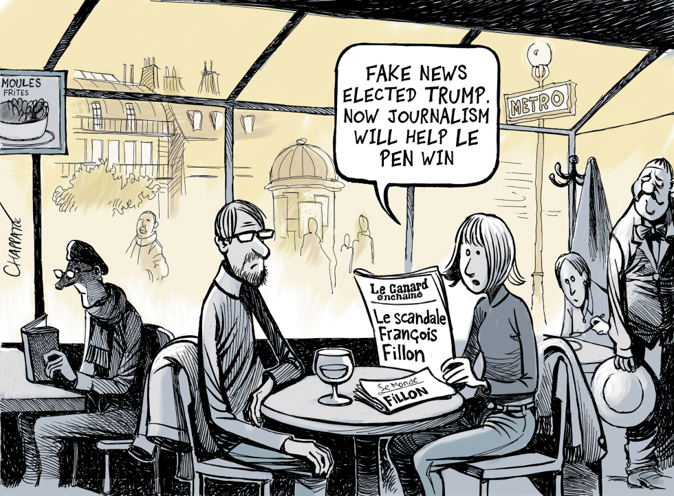  FRENCH PRESIDENTIAL ELECTION by Patrick Chappatte