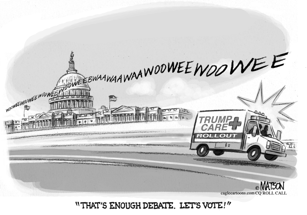 Republicans Rush Trumpcare Rollout
