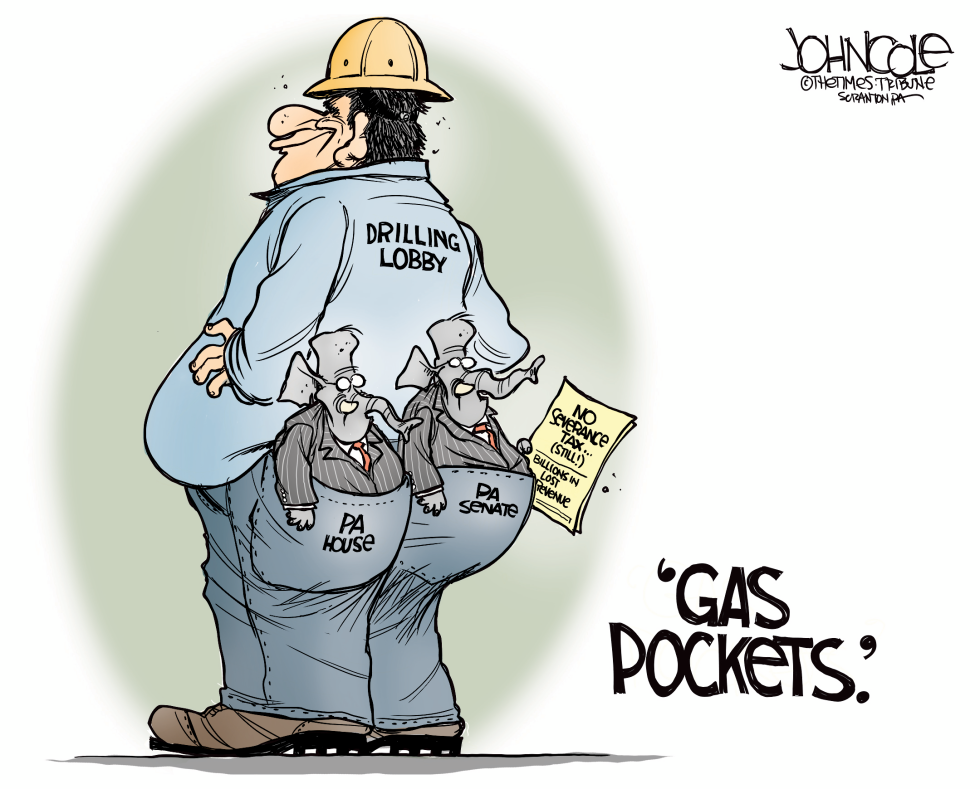  LOCAL PA GAS SEVERANCE TAX by John Cole