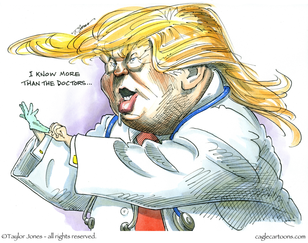 The Donald will see you now - COLOR