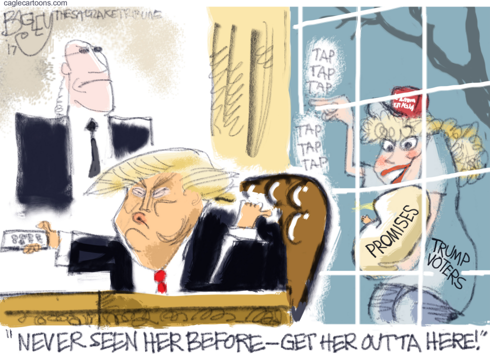  BABY DADDY TRUMP by Pat Bagley