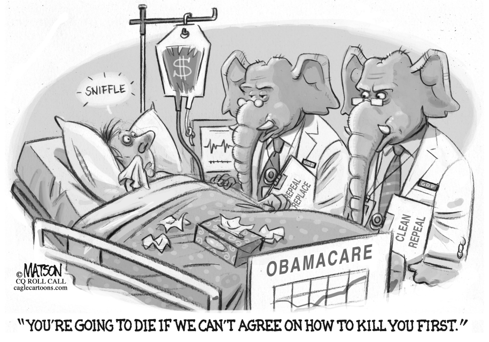 Republicans Have Fatal Prognosis For Obamacare
