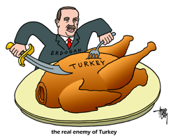 ENEMY OF TURKEY by Arend Van Dam