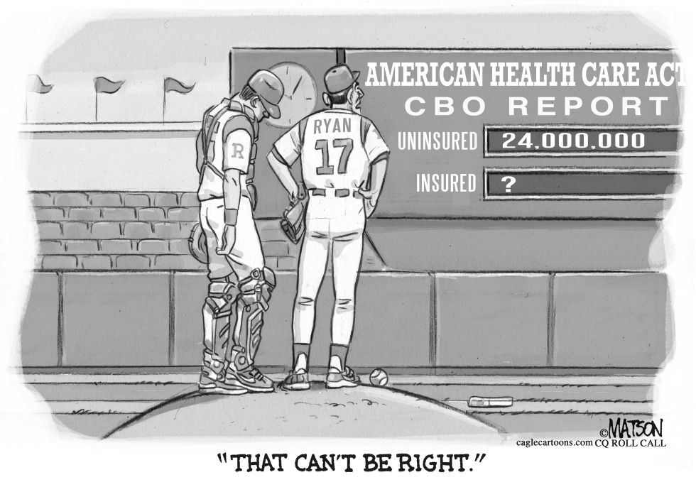 CBO Report Shows 24 Million Uninsured Under Ryancare