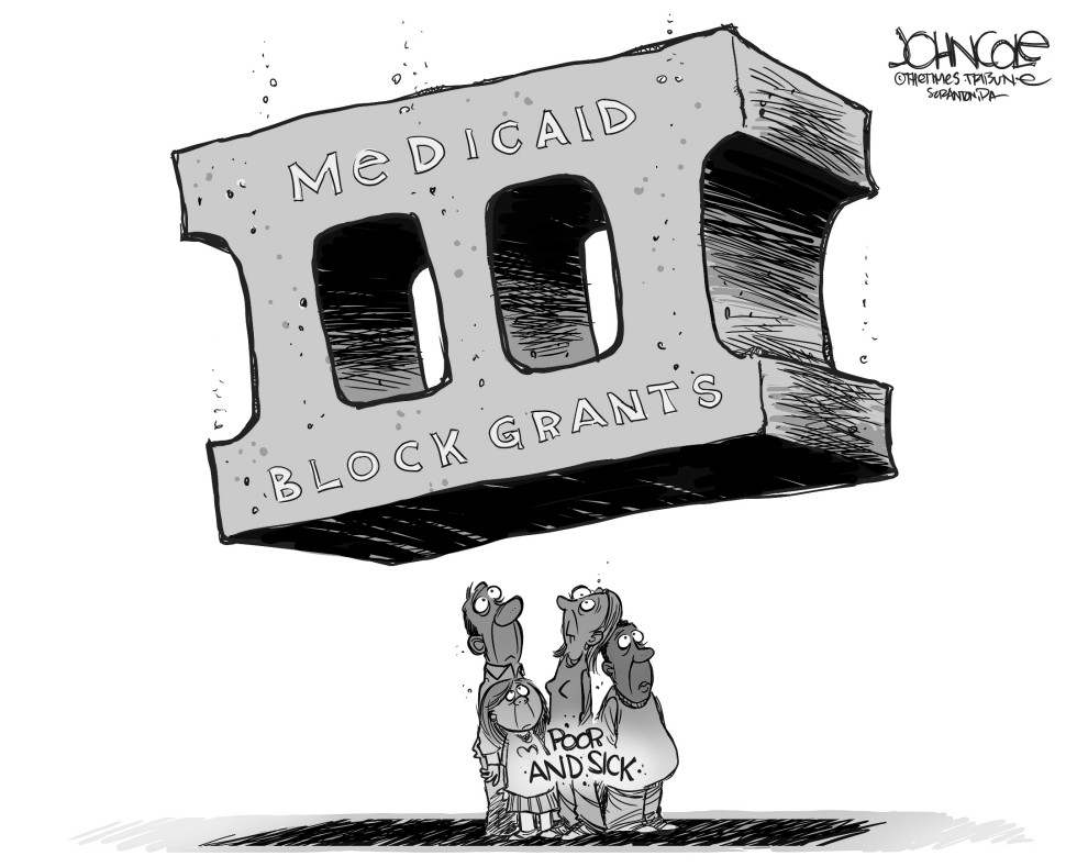 NATIONAL Medicaid block grants BW