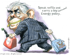 REX TILLERSON ABROAD -  by Taylor Jones