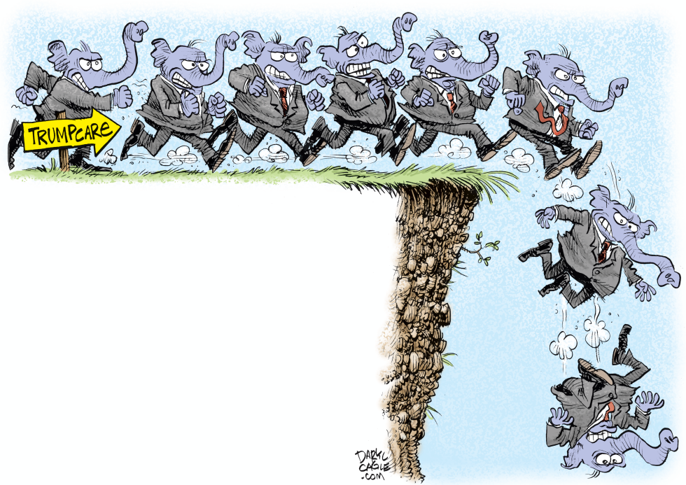 TrumpCare Cliff