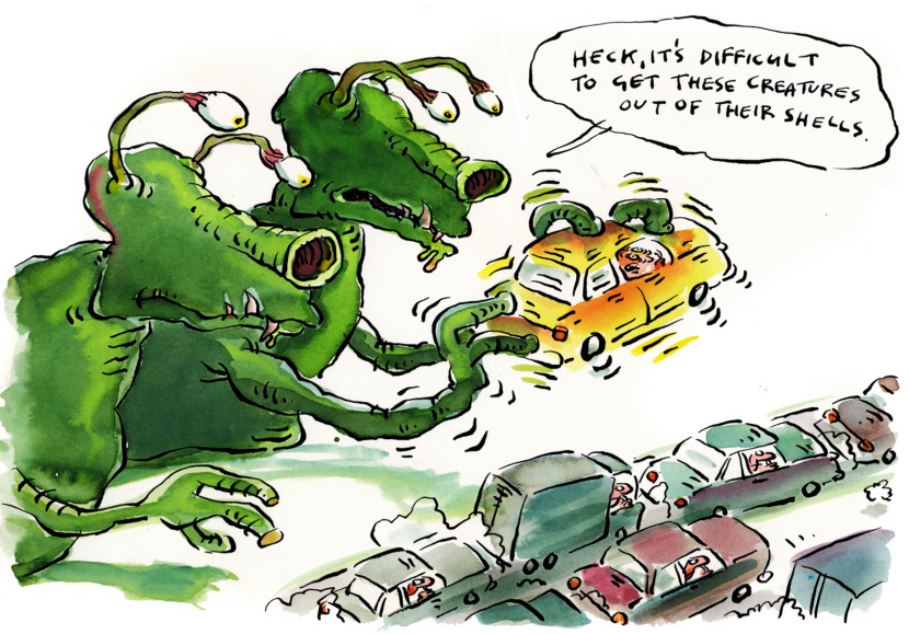 Aliens Vs Traffic