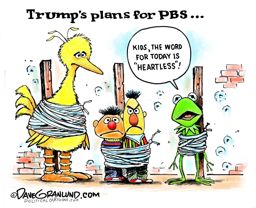 PBS funding cuts COLOR