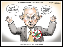AG JEFF SESSIONS MARCH REEFER MADNESS by J.D. Crowe