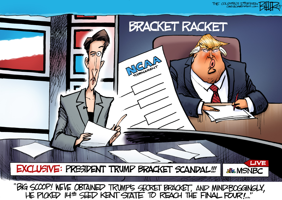  MARCH MADNESS by Nate Beeler