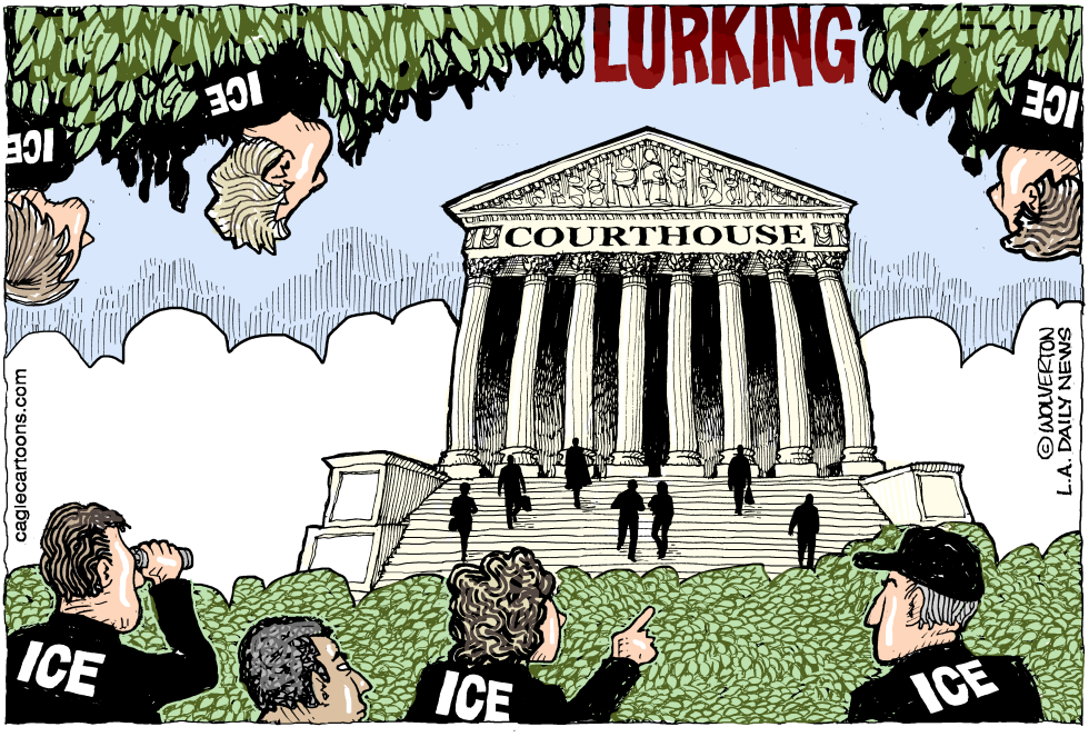 ICE Stalks Courthouses