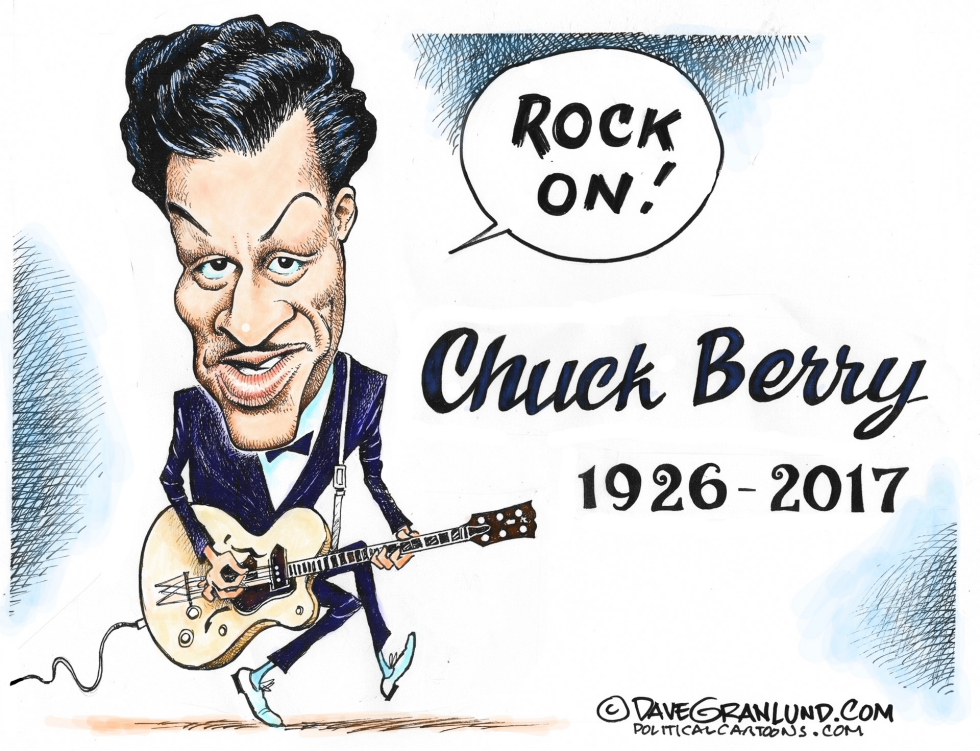  CHUCK BERRY TRIBUTE by Dave Granlund