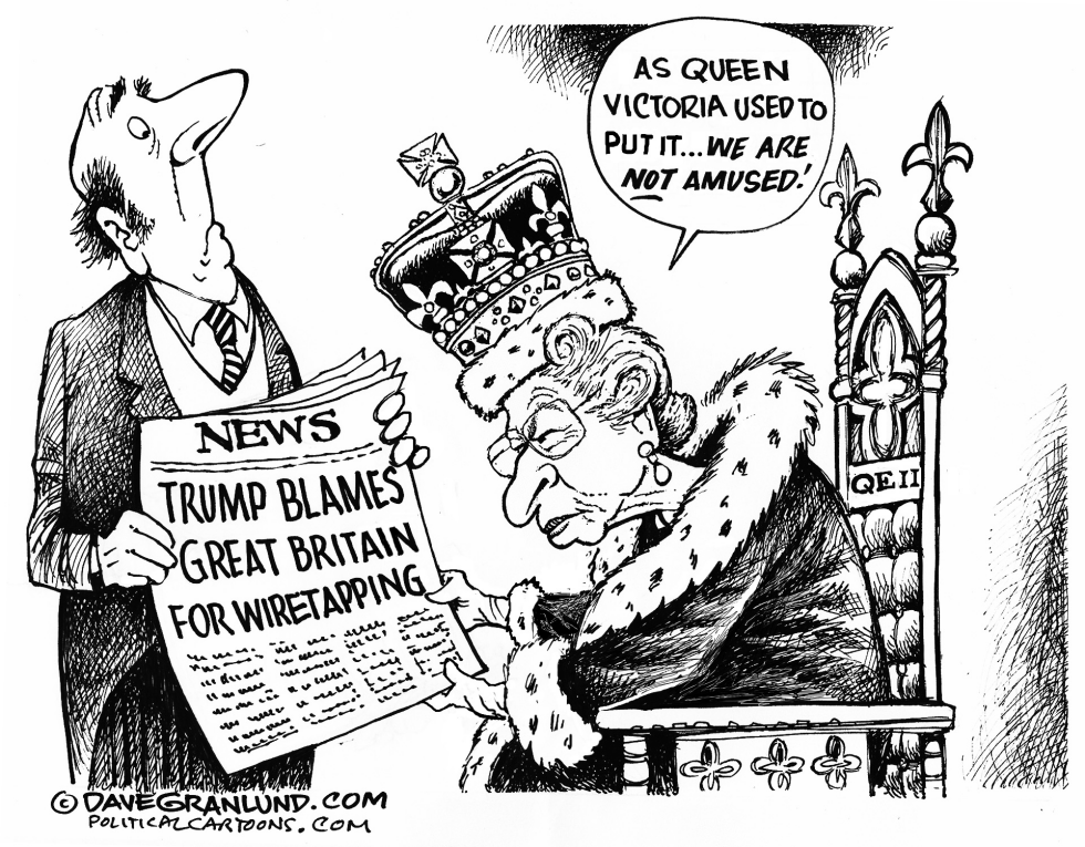 Wiretapping blame and Britain