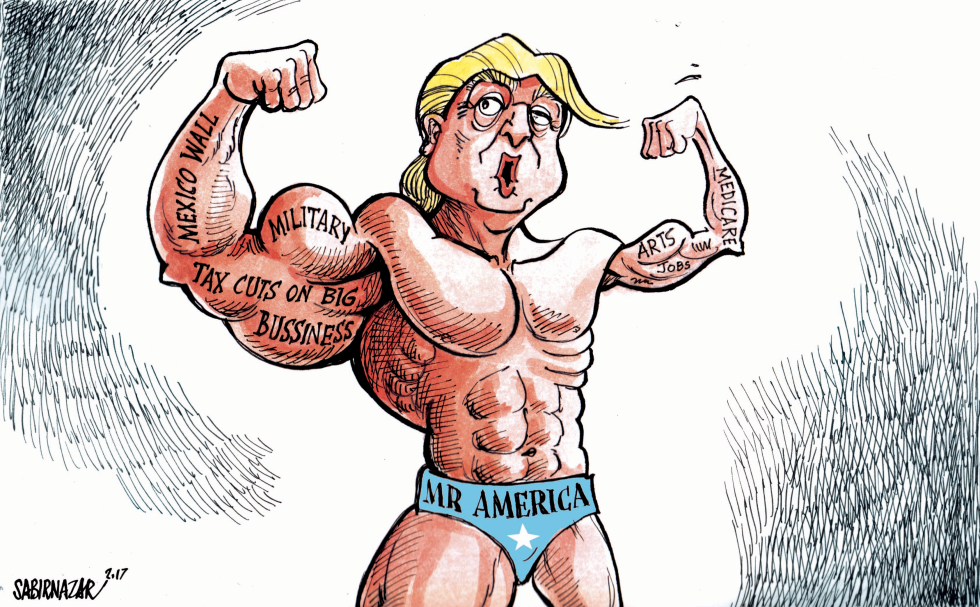  MR AMERICA by Sabir Nazar