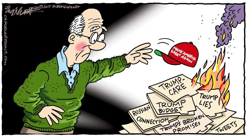  TRUMP POLL by Bob Englehart