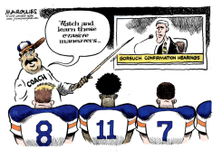 GORSUCH CONFIRMATION HEARINGS  by Jimmy Margulies