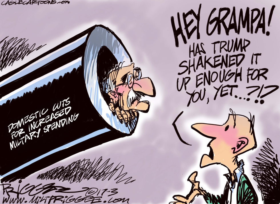 Trump shaken