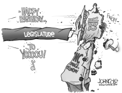 LOCAL NC HAPPY BIRTHDAY HB2 BW by John Cole