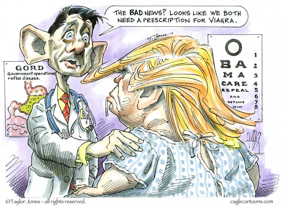 Ryan and Trump - The Diagnosis - COLOR