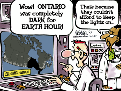 EARTH HOUR by Steve Nease