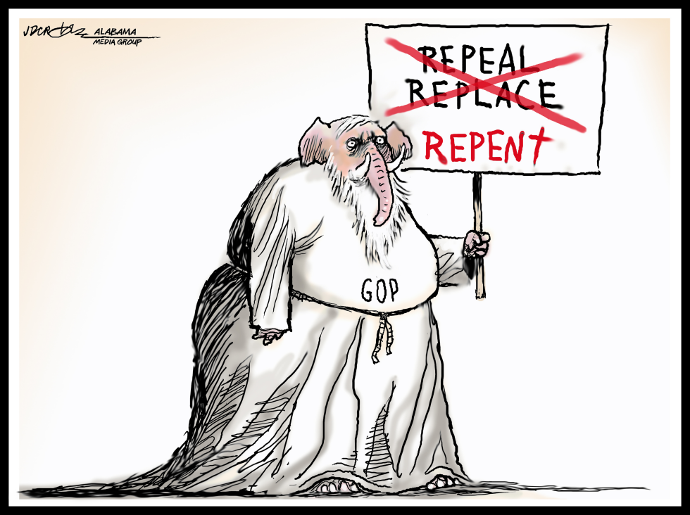 GOP Repeal Replace Repent